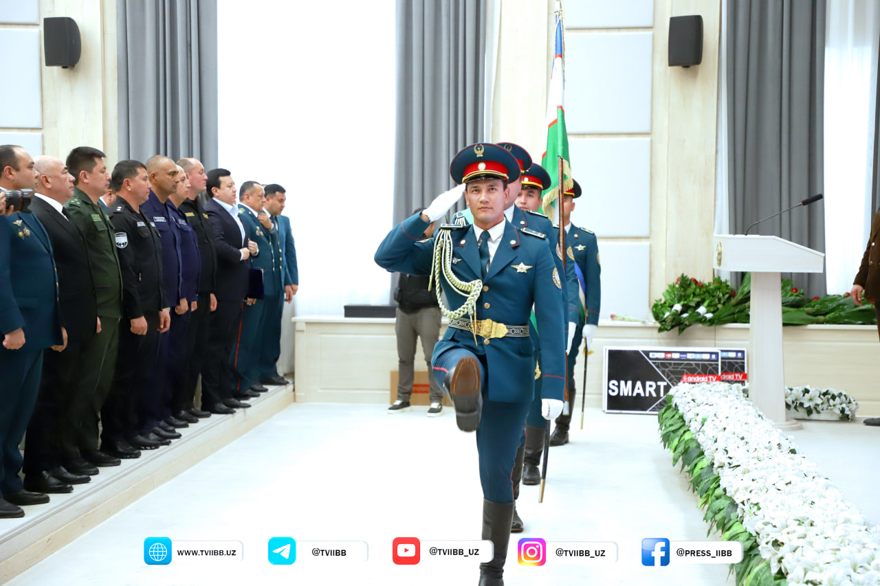 Ichki ishlar organlari xodimlari kuni munosabati bilan oʻtkazilgan tantanali tadbirda 500 …